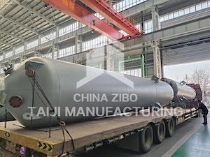 10-meter Vertical Non-standard Glass-lined Storage Tank Successfully Shipped