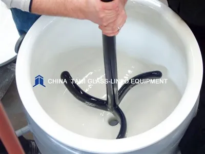 Turbine Type Glass-Lined Agitator